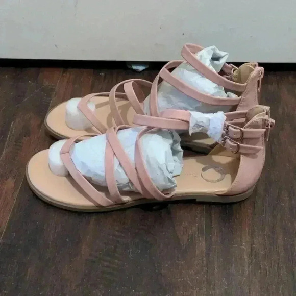 Journee Collection Womens Zailie Tru Comfort Foam Gladiator Flat Sandals - Picture 3 of 9